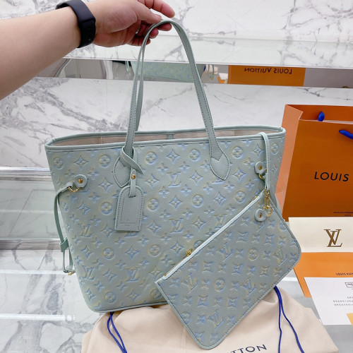 Louis Vuitton Womens Bags Handbags Luxury Brand Fashion Type NEVERFULL MM M46231 Monogram coated canvas