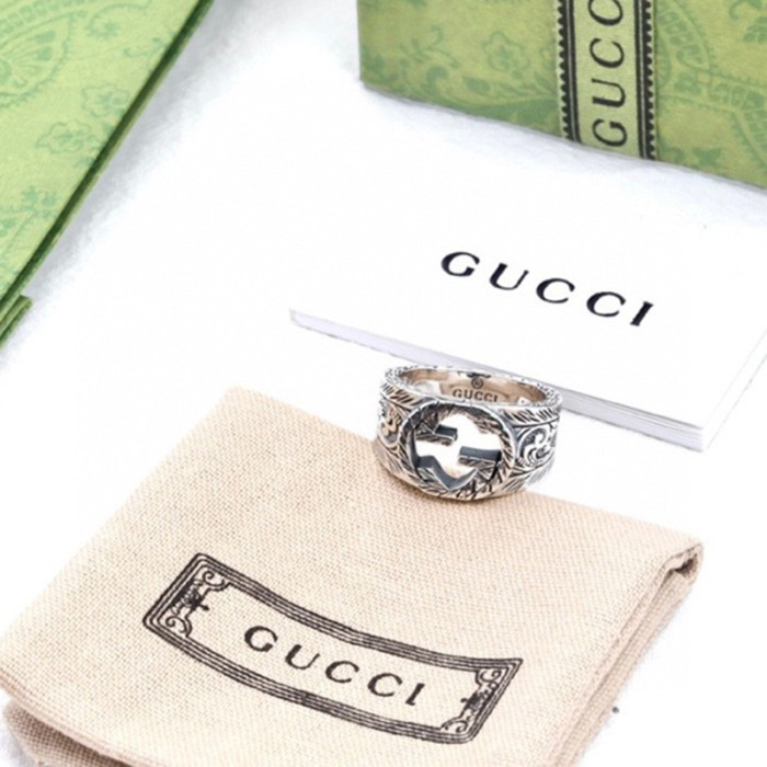 Gucci Luxury Men Womens Ring