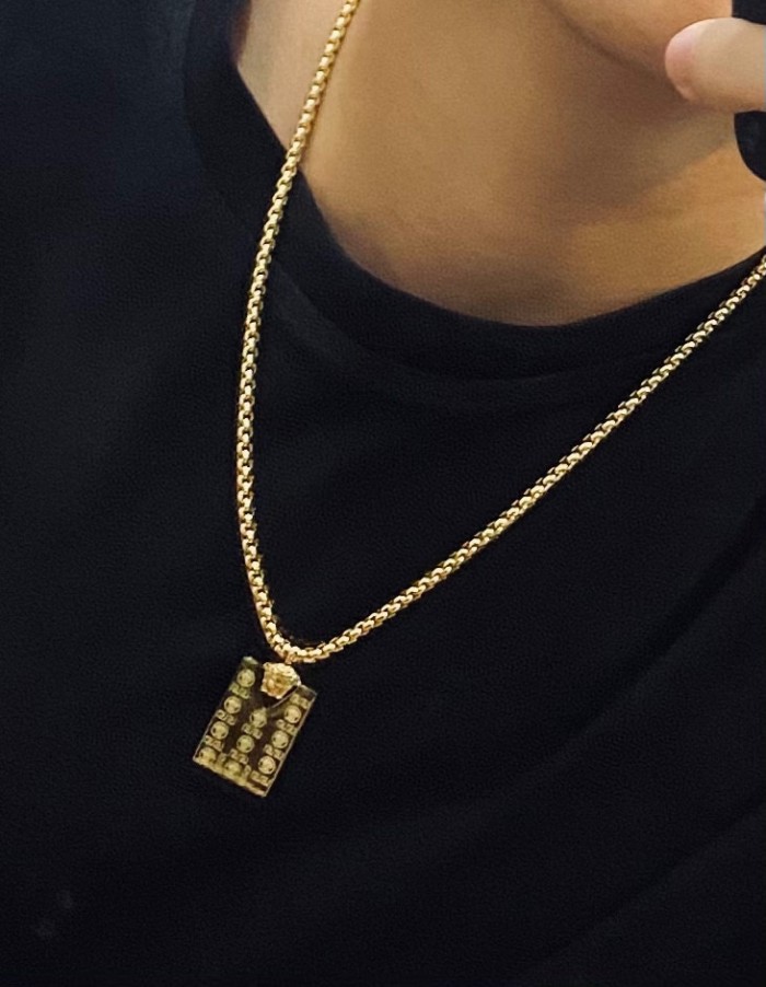 Versace Luxury Men Womens Necklace