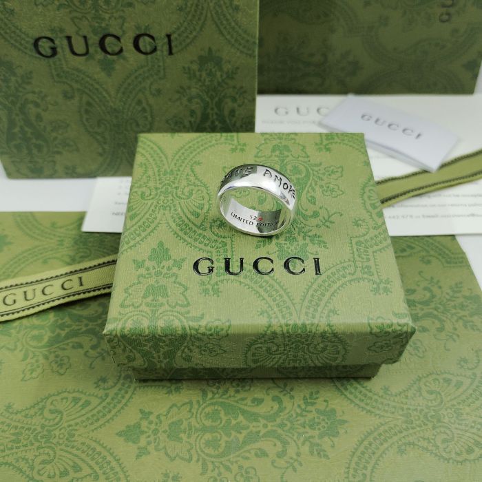 Gucci Luxury Men Womens Ring