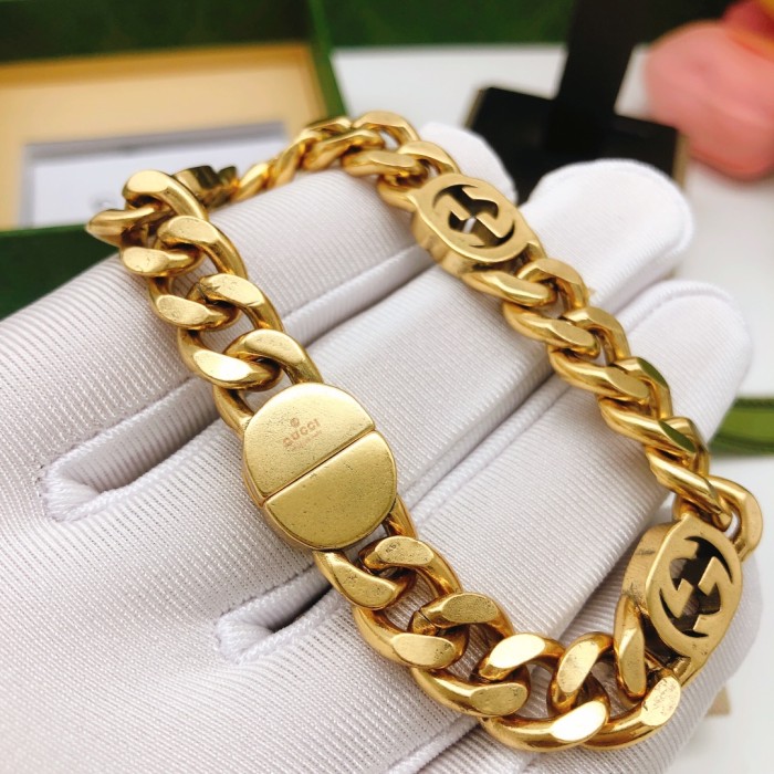 Gucci Luxury Men Womens Bracelet GSL0031