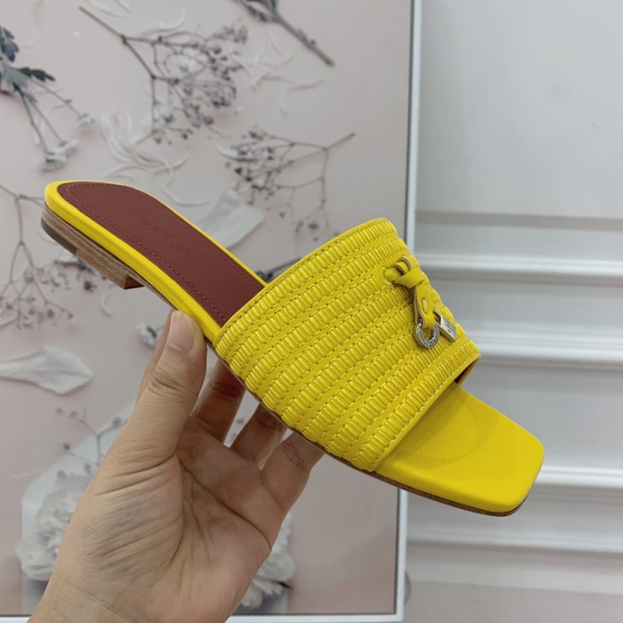 Loro Piana Womens Shoes Sandals Slippers Casual Design Luxury Brand Fashion Shoes for Women with Original Box