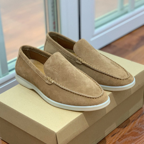Loro Piana Mens Shoes Loafers Casual Design Luxury Brand Fashion Shoes for Men with Original Box