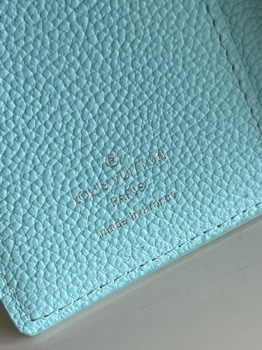 Louis Vuitton Womens Bags Wallets Luxury Brand Louis Vuitton CLÉA WALLET with Original Box M81564 Green Monogram Empreinte embossed supple grained cowhide leather