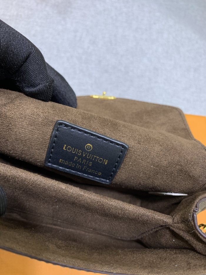 Louis Vuitton Womens Bags Shoulder Messenger Bag Luxury Brand MICRO MÉTIS leather M81267 with Original Box Monogram coated canvas