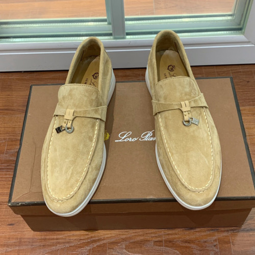 Loro Piana Womens Shoes Loafers Casual Design Luxury Brand Fashion Shoes for Women with Original Box