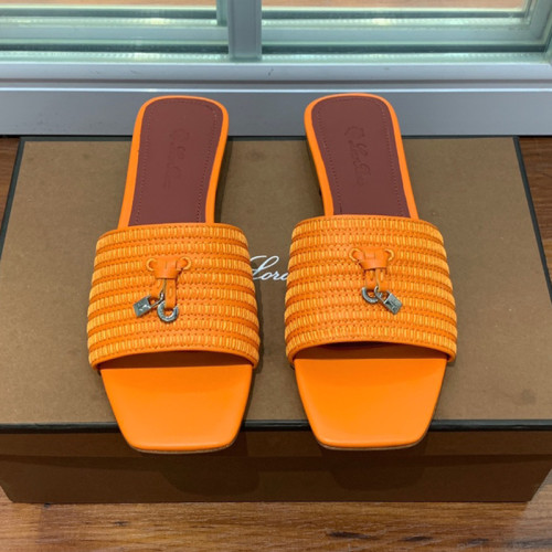 Loro Piana Womens Shoes Sandals Slippers Casual Design Luxury Brand Fashion Shoes for Women with Original Box