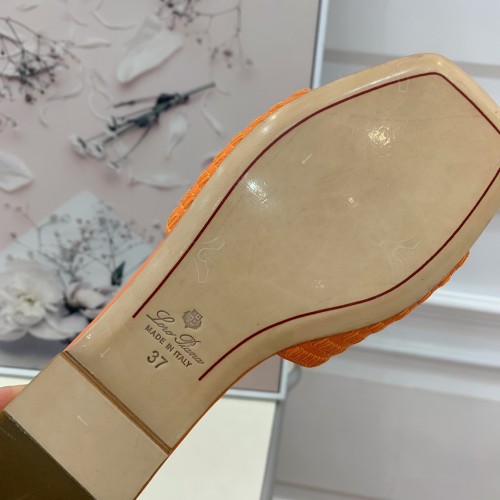 Loro Piana Womens Shoes Sandals Slippers Casual Design Luxury Brand Fashion Shoes for Women with Original Box