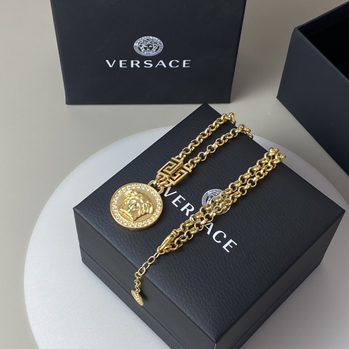 Versace Luxury Men Womens Necklace