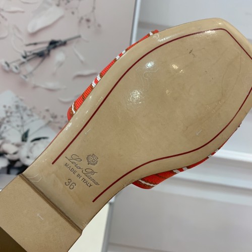Loro Piana Womens Shoes Sandals Slippers Casual Design Luxury Brand Fashion Shoes for Women with Original Box
