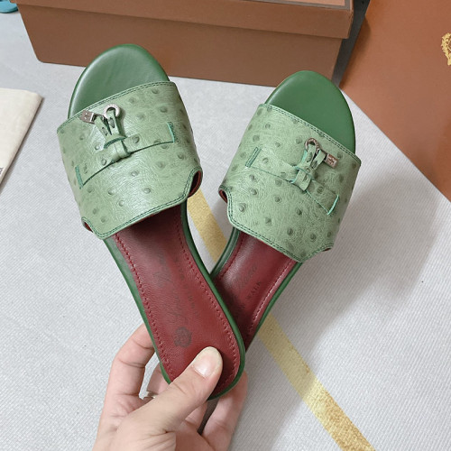 Loro Piana Womens Shoes Sandals Slippers Casual Design Luxury Brand Fashion Shoes for Women with Original Box