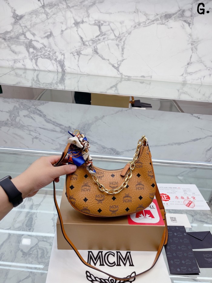 MCM Women Bags Messenger Shoulder Bag Luxury Brand with Original Box