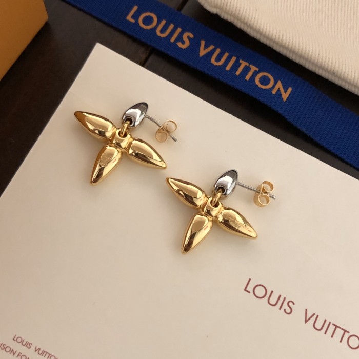Louis Vuitton Luxury Womens Necklace Earrings
