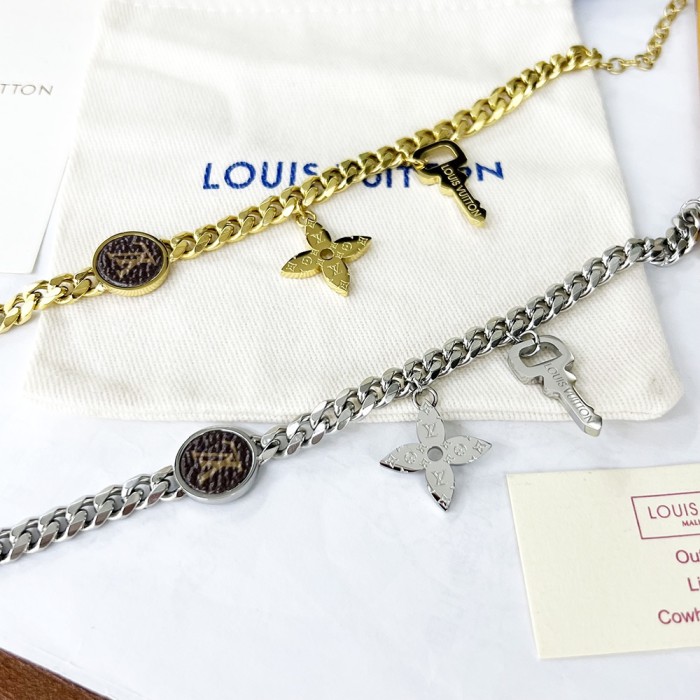 Louis Vuitton Luxury Men Womens Bracelet XB551