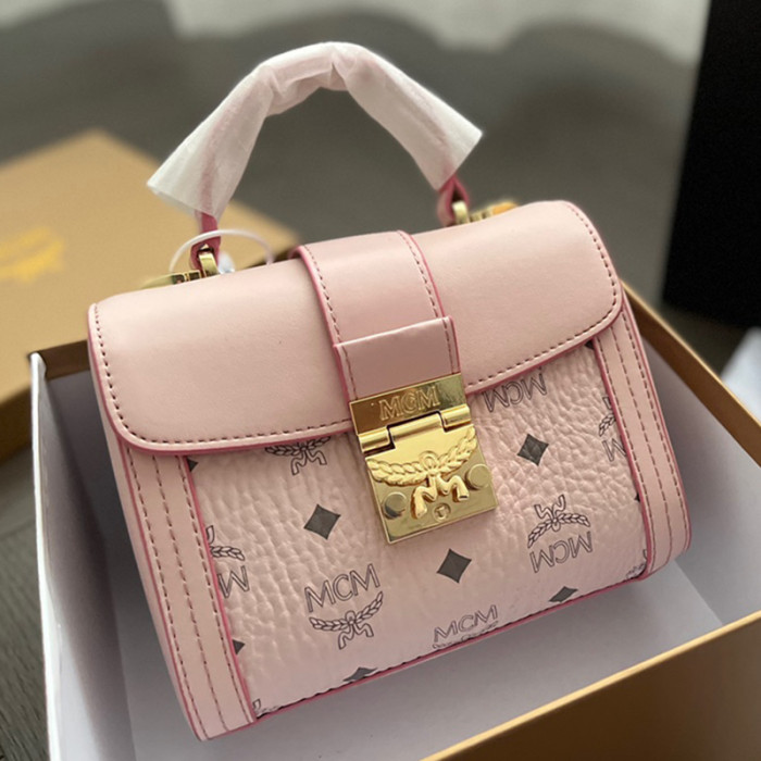 MCM Women Bags Messenger Shoulder Bag Luxury Brand with Original Box