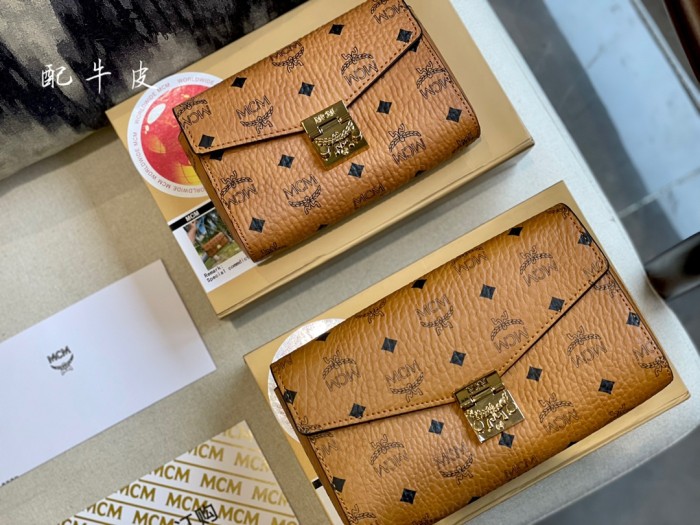 MCM Women Bags Messenger Chain Bags Clutches Wallets Luxury Brand with Original Box