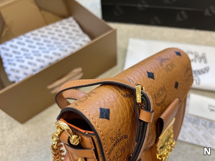MCM Women Bags Messenger Shoulder Bag Luxury Brand with Original Box