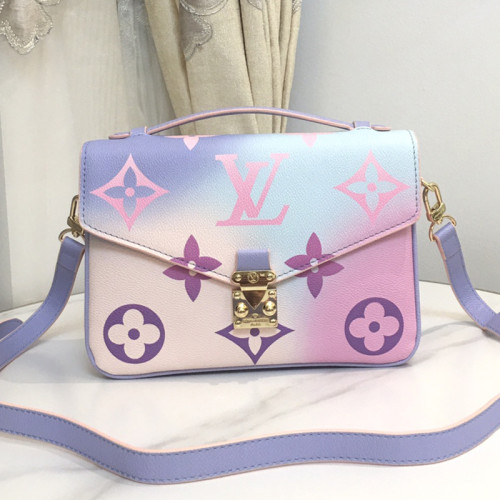 Louis Vuitton Womens Bags Crossbody Bag POCHETTE MÉTIS Luxury Brand Louis Vuitton Pochette Metis M40781 with Original Box