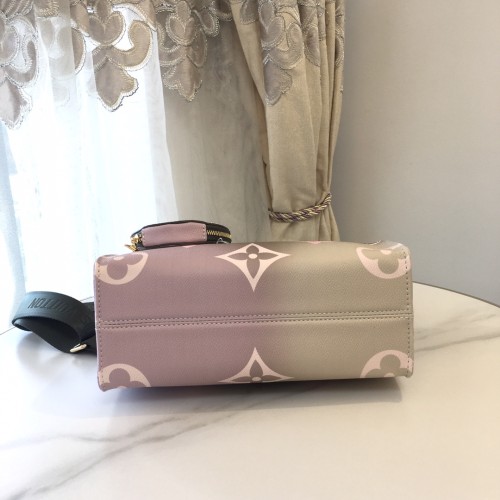 Louis Vuitton Womens Bags Handbags Luxury Brand LV ONTHEGO PM M59856 Handbags for Women Monogram coated canvas