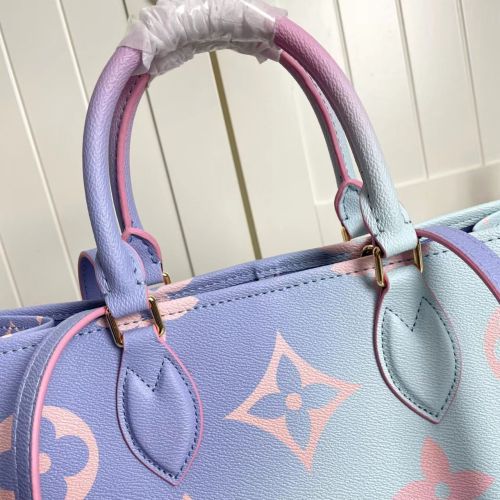 Louis Vuitton Womens Bags Handbags Luxury Brand Louis Vuitton ONTHEGO GM M46076 Handbags for Women Monogram coated canvas