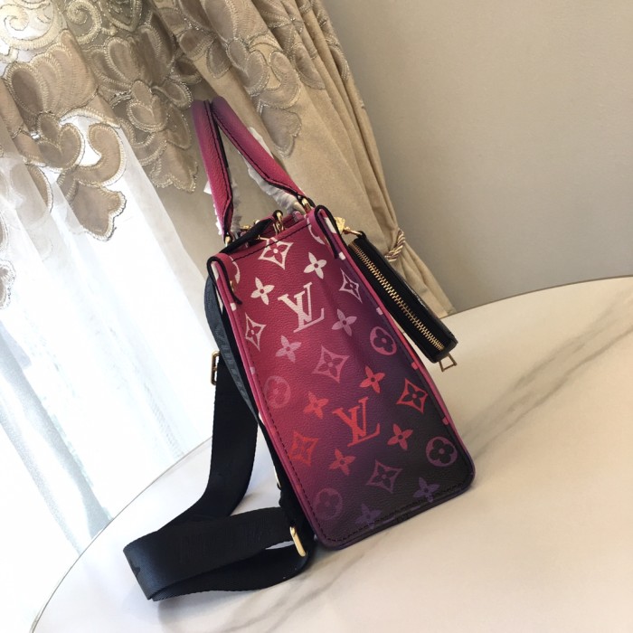 Louis Vuitton Womens Bags Handbags Luxury Brand LV ONTHEGO PM M59856 Handbags for Women Monogram coated canvas