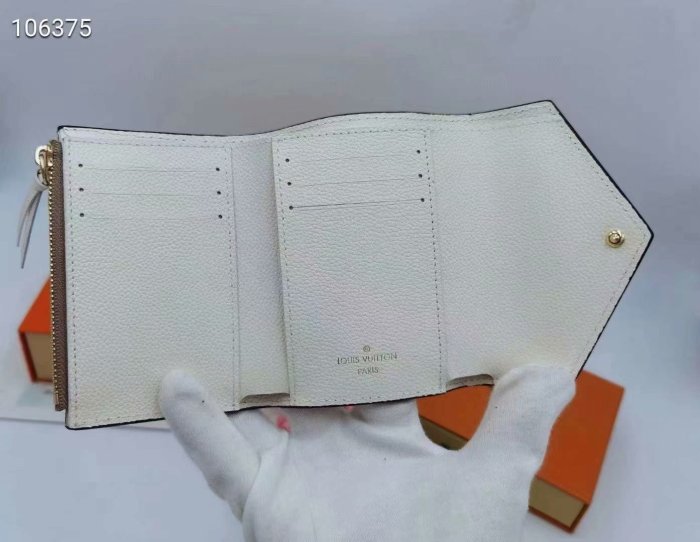 Louis Vuitton Womens Bags Wallets Clutch Luxury Brand Fashion Type VICTORINE WALLET with Original Box M80968 Monogram Empreinte embossed supple grained cowhide leather