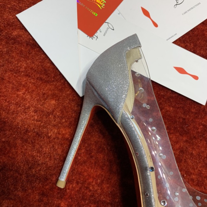 Christian Louboutin Womens Shoes Follies Strass High Heels Shoes Pumps 6.5cm  8.5cm 10cm