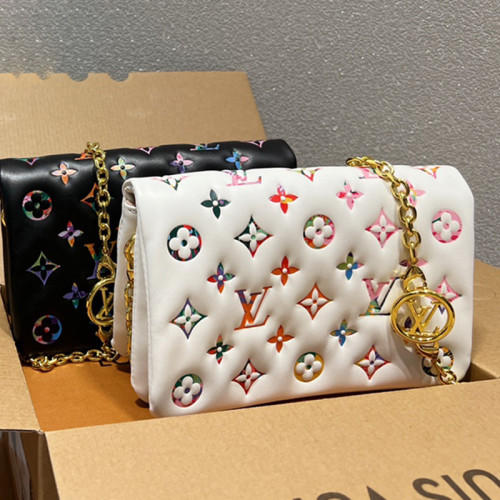Louis Vuitton Womens Bags Messenger Shoulder Bags Luxury Brand Coussin Bag with Original Box