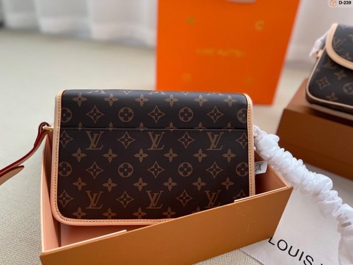 Louis Vuitton Womens Bags Shoulder Bags Luxury Brand Louis Vuitton Sologne Shoulder Bag M42250 with Original Box Monogram Canvas