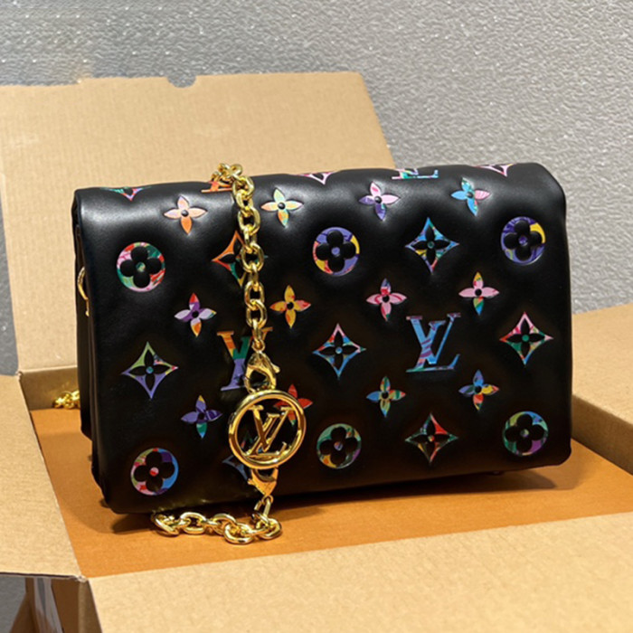 Louis Vuitton Womens Bags Messenger Shoulder Bags Luxury Brand Coussin Bag with Original Box