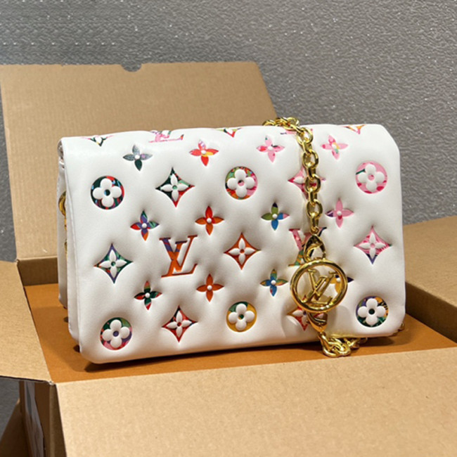 Louis Vuitton Womens Bags Messenger Shoulder Bags Luxury Brand Coussin Bag with Original Box