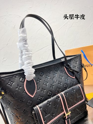 Louis Vuitton Womens Bags Handbags Luxury Brand Fashion Type NEVERFULL MM M46231 Monogram coated canvas