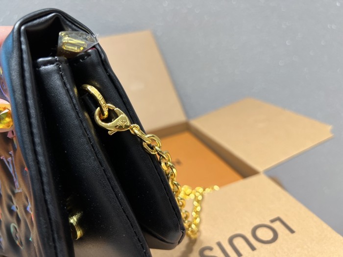 Louis Vuitton Womens Bags Messenger Shoulder Bags Luxury Brand Coussin Bag with Original Box