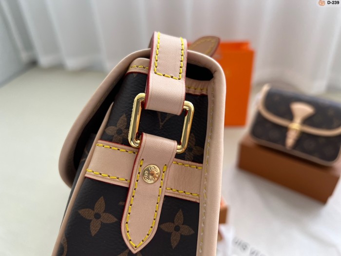 Louis Vuitton Womens Bags Shoulder Bags Luxury Brand Louis Vuitton Sologne Shoulder Bag M42250 with Original Box Monogram Canvas
