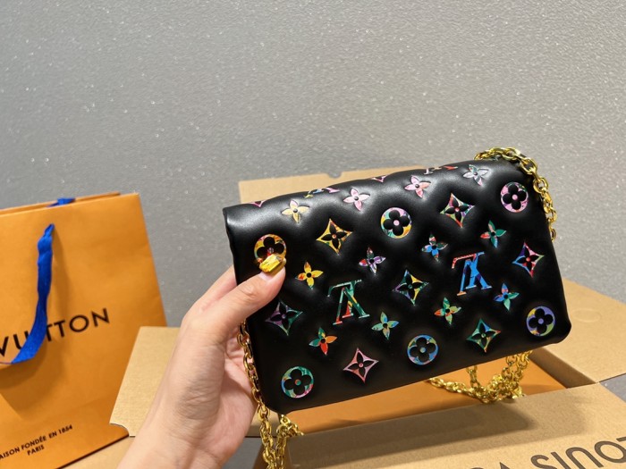 Louis Vuitton Womens Bags Messenger Shoulder Bags Luxury Brand Coussin Bag with Original Box