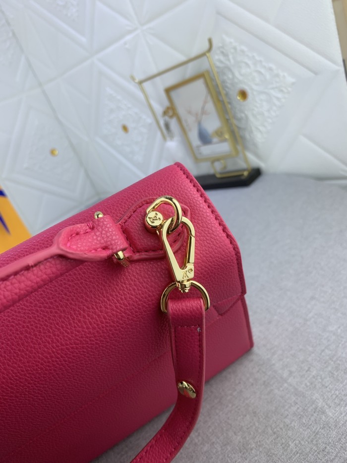 Louis Vuitton Womens Bags Shoulder Messenger Bags Luxury Brand TWIST ONE HANDLE PM M57214 with Original Box Taurillon leather