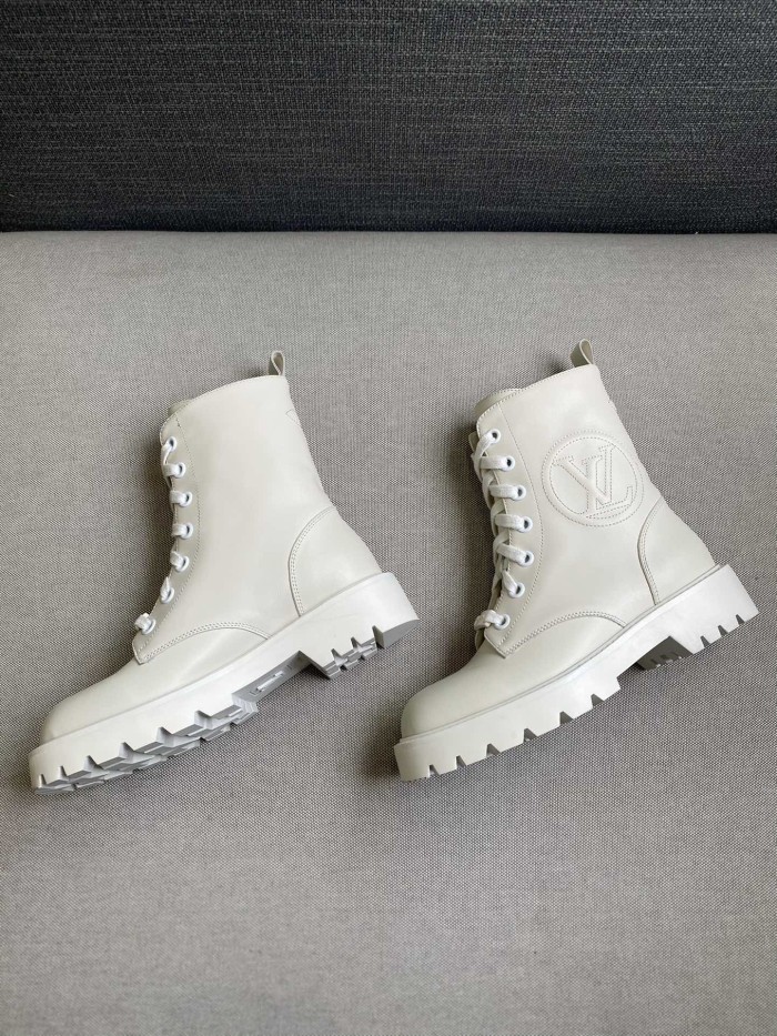 Louis Vuitton Women Shoes Boots Luxury Brand TERRITORY FLAT RANGER with Original Box 1A94Q5