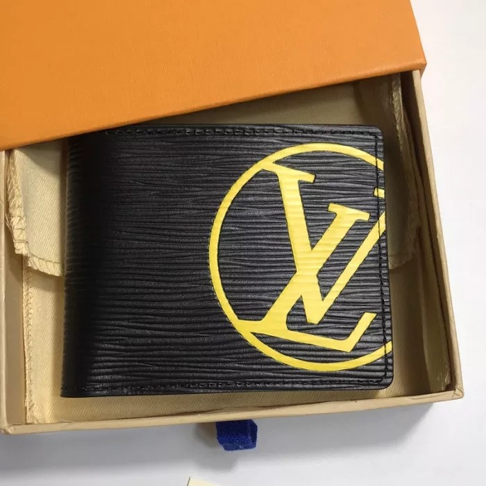 Louis Vuitton Mens Womens Wallets Purse Luxury Brand Designer MARCO WALLET M67908 Epi Leather with Original Box