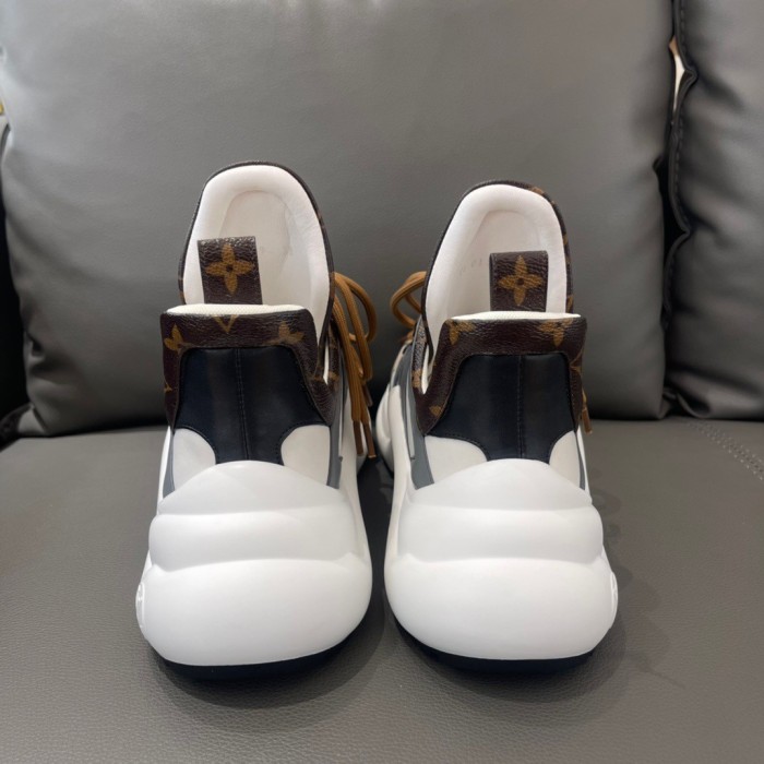 Louis Vuitton Women Shoes Sneakers Luxury Brand Design Fashion LV ARCHLIGHT SNEAKER with Original Box 1AAOWZ
