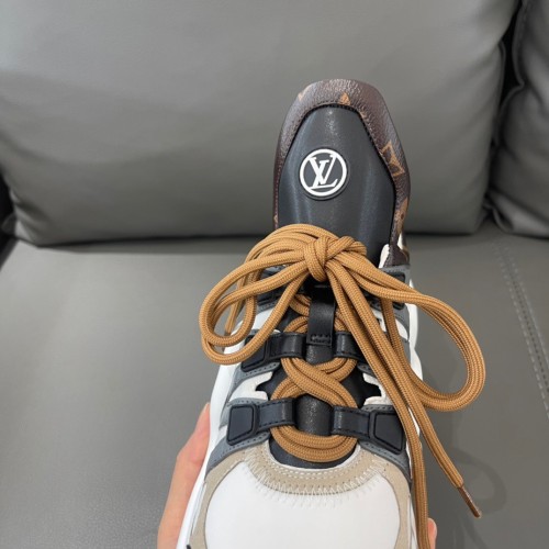 Louis Vuitton Women Shoes Sneakers Luxury Brand Design Fashion LV ARCHLIGHT SNEAKER with Original Box 1AAOWZ