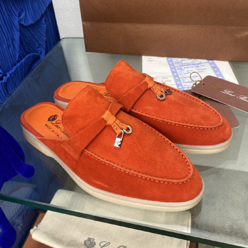 Loro Piana Womens Shoes Sandals Slippers Casual Design Luxury Brand Fashion Shoes for Women with Original Box