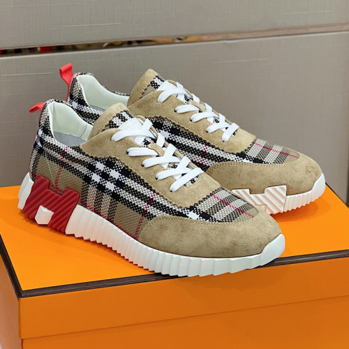 Hermes Mens Casual Shoes Fashion Sneakers Luxury Brand with Original Box