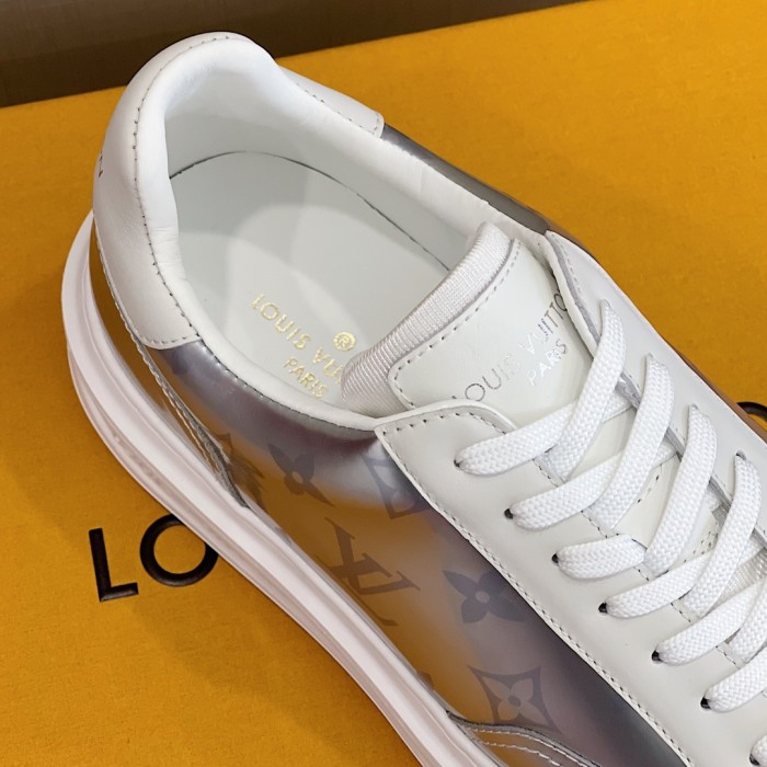 Louis Vuitton Men Shoes Fashion Sneakers RIVOLI Beverly Hills SNEAKER Luxury Brand Casual Shoes with Original Box