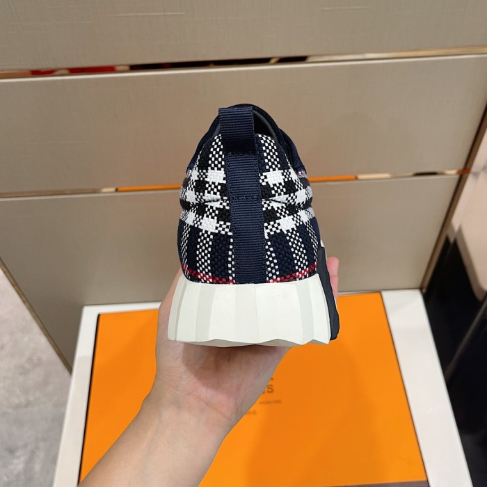 Hermes Mens Casual Shoes Fashion Sneakers Luxury Brand with Original Box