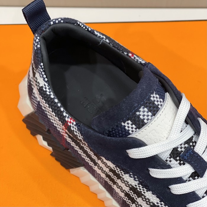 Hermes Mens Casual Shoes Fashion Sneakers Luxury Brand with Original Box