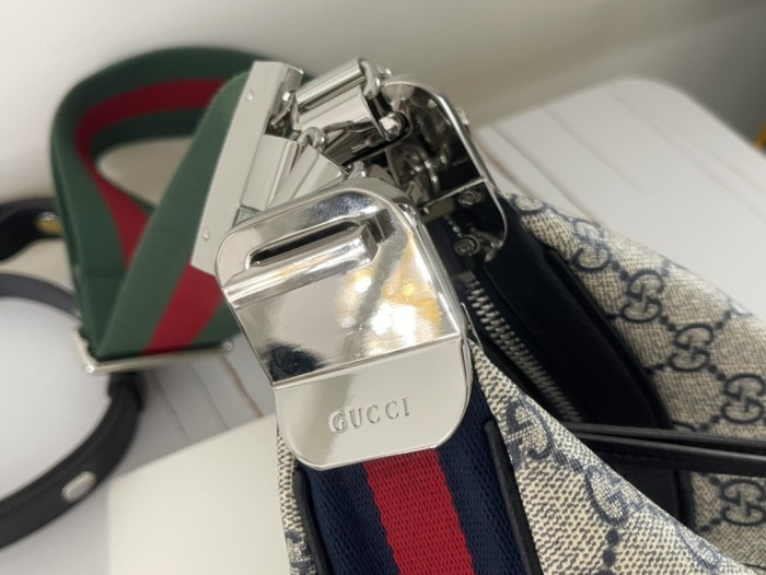 Gucci Womens Bags Shoulder Messenger Bag Luxury Brand Gucci Attache small shoulder bag with Original Box 699409 96GRN 4091