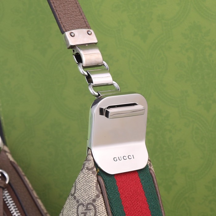 Gucci Womens Bags Shoulder Messenger Bag Luxury Brand Gucci Attache small shoulder bag with Original Box 699409 96GRN 4091