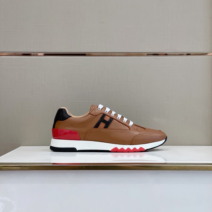 Hermes Mens Casual Shoes Fashion Sneakers Luxury Brand with Original Box