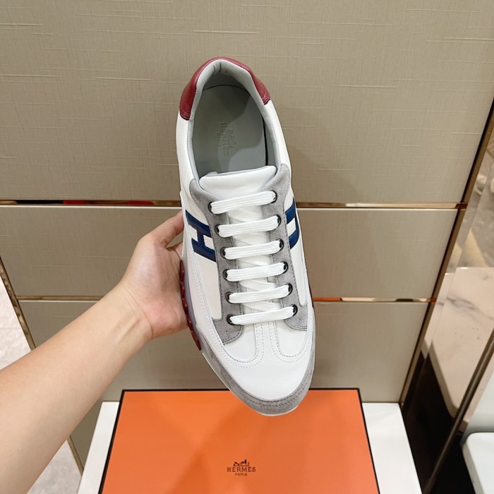 Hermes Mens Casual Shoes Fashion Sneakers Luxury Brand with Original Box