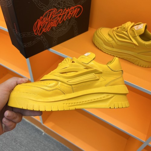 Versace Men Shoes Fashion Sneakers Luxury Brand with Original Box Top Quality Breathable Versace Odissea Sneaker with Original Box